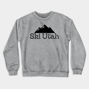 Ski Utah Vintage T-Shirt Design Crewneck Sweatshirt